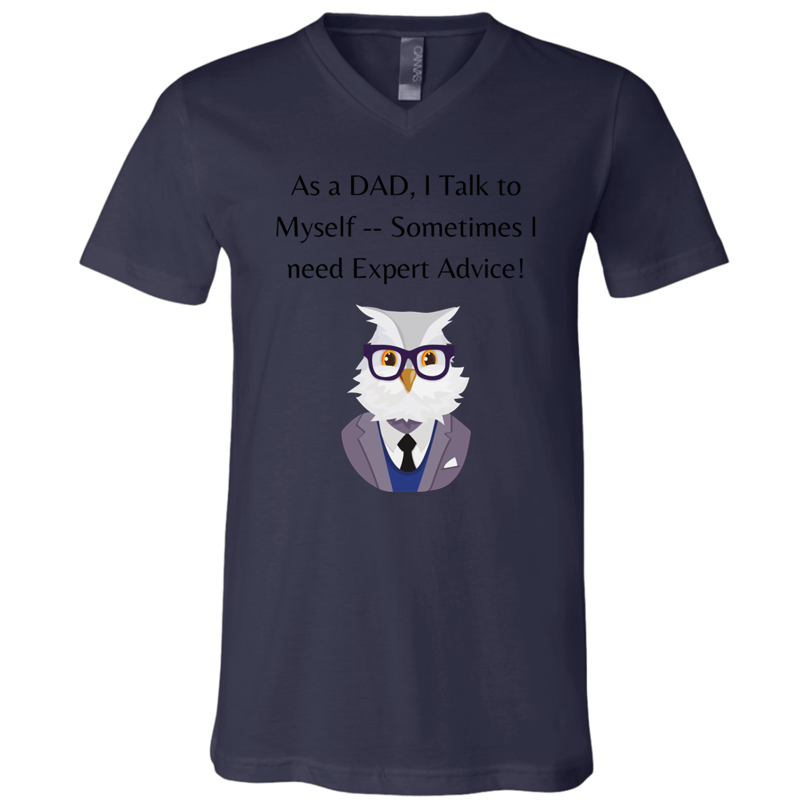 3005 Jersey SS V-Neck T-Shirt for DAD