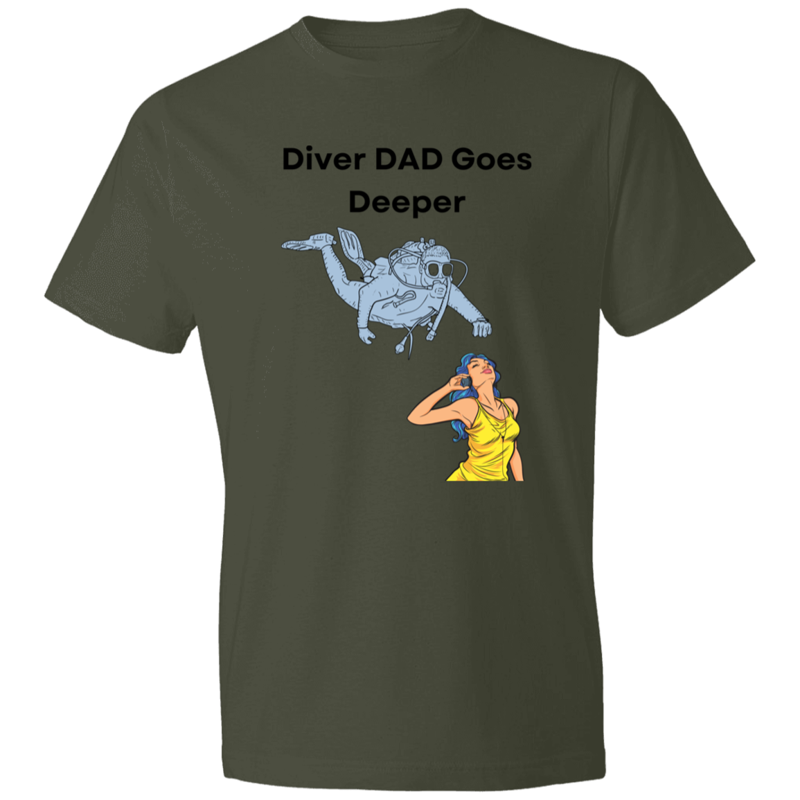 980 Lightweight T-Shirt 4.5 oz for DAD