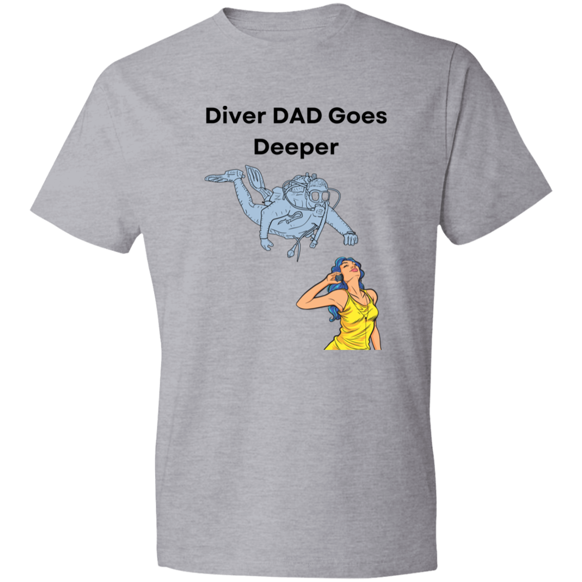 980 Lightweight T-Shirt 4.5 oz for DAD